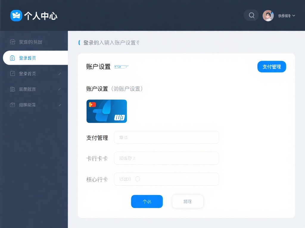 进入账户设置：登录后，点击右上角的个人中心，找到“
