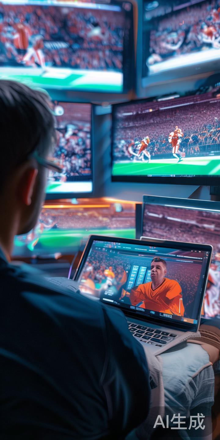 在当今数字化时代，体育迷们越来越倾向于在家中或任何
